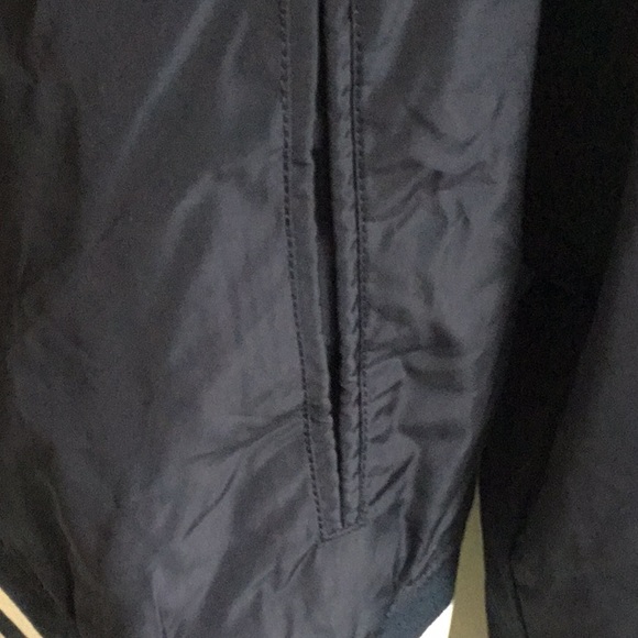 Men’s navy bomber jacket - Picture 3 of 4